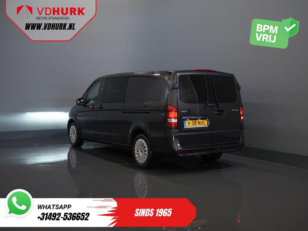 Mercedes-Benz Vito 116 CDI Aut. L3 DC Dubbel Cabine BPM VRIJ, Argent ou Gris, Achat, Entreprise, Mercedes-Benz