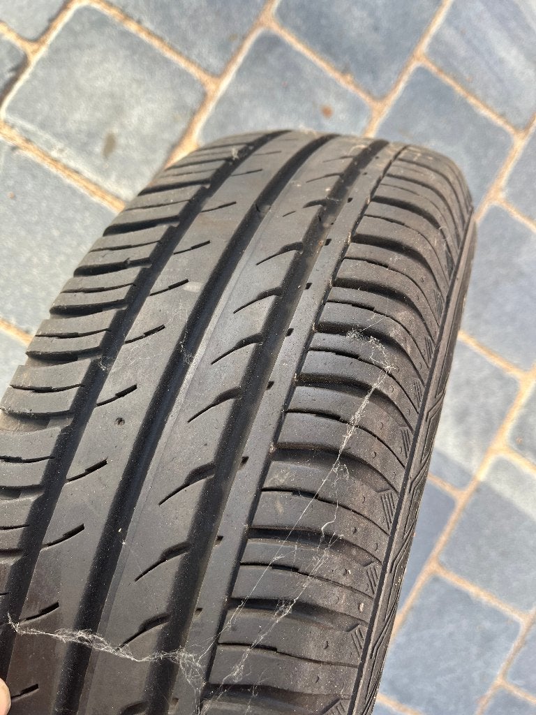 pneu 185/70 R 14 88T (continental) + jante, 14 pouces, Pneus et Jantes, 185 mm, Enlèvement
