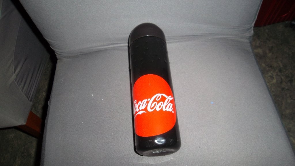 coca cola drinkbus in metaal , zwart, Verzamelen, Ophalen, Zo goed als nieuw