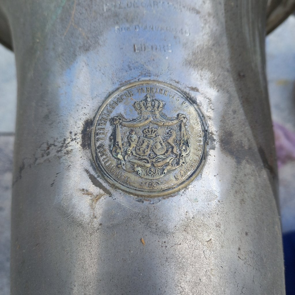 Oude basstuba decart LIERRE, Enlèvement, Utilisé