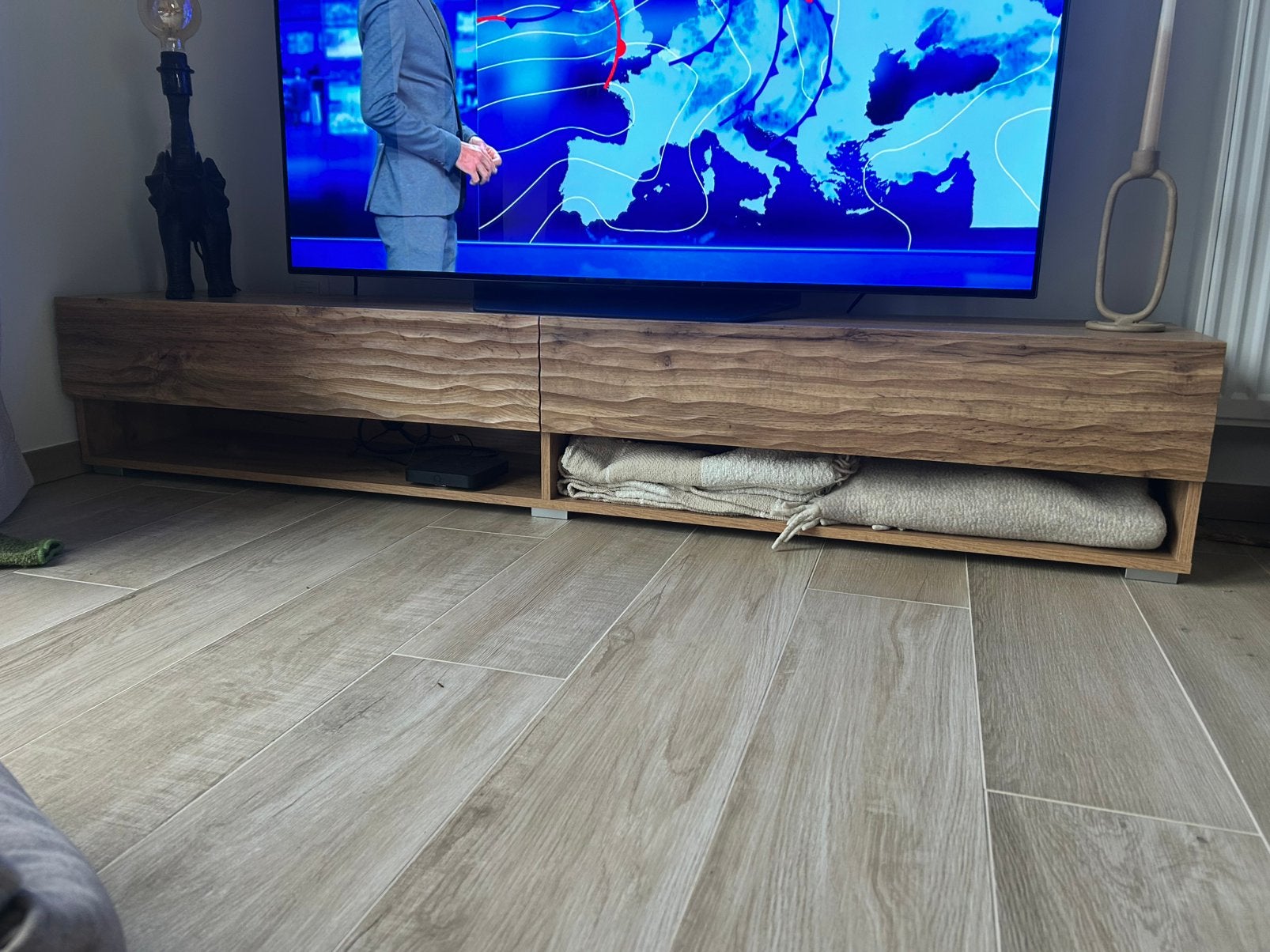 Tv meubel, Maison & Meubles, Armoires | Mobilier de télévision, 25 à 50 cm, 150 à 200 cm, Comme neuf, Enlèvement