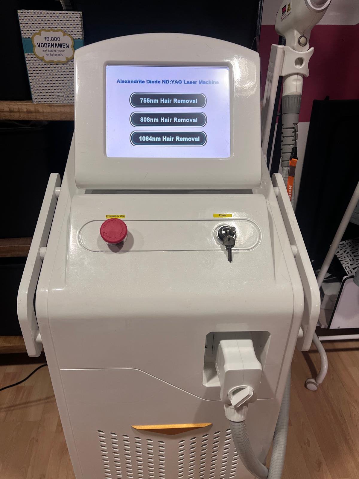 Professionele Alexandrite Diode laser, Ophalen, Zo goed als nieuw