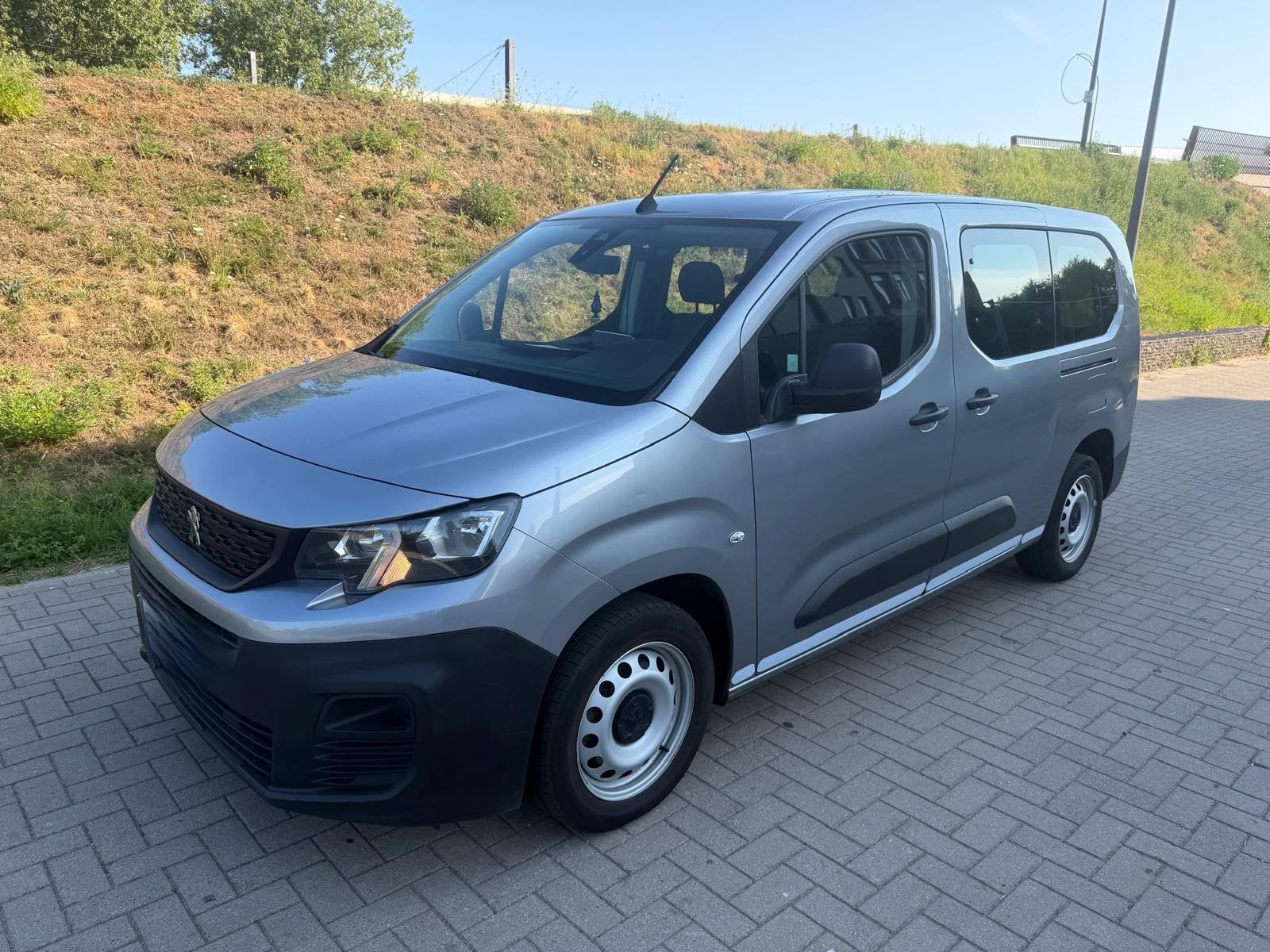 PEUGEOT PARTNER 1.5D DOUBLE CABINE 2020 180000KM AC EURO6D, Achat, Boîte manuelle, 5 portes, Tissu