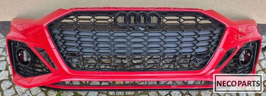 AUDI RS5 VOORBUMPER BUMPER ORIGINEEL ALLES LEVERBAAR!!!, Gebruikt, -, Voor, -