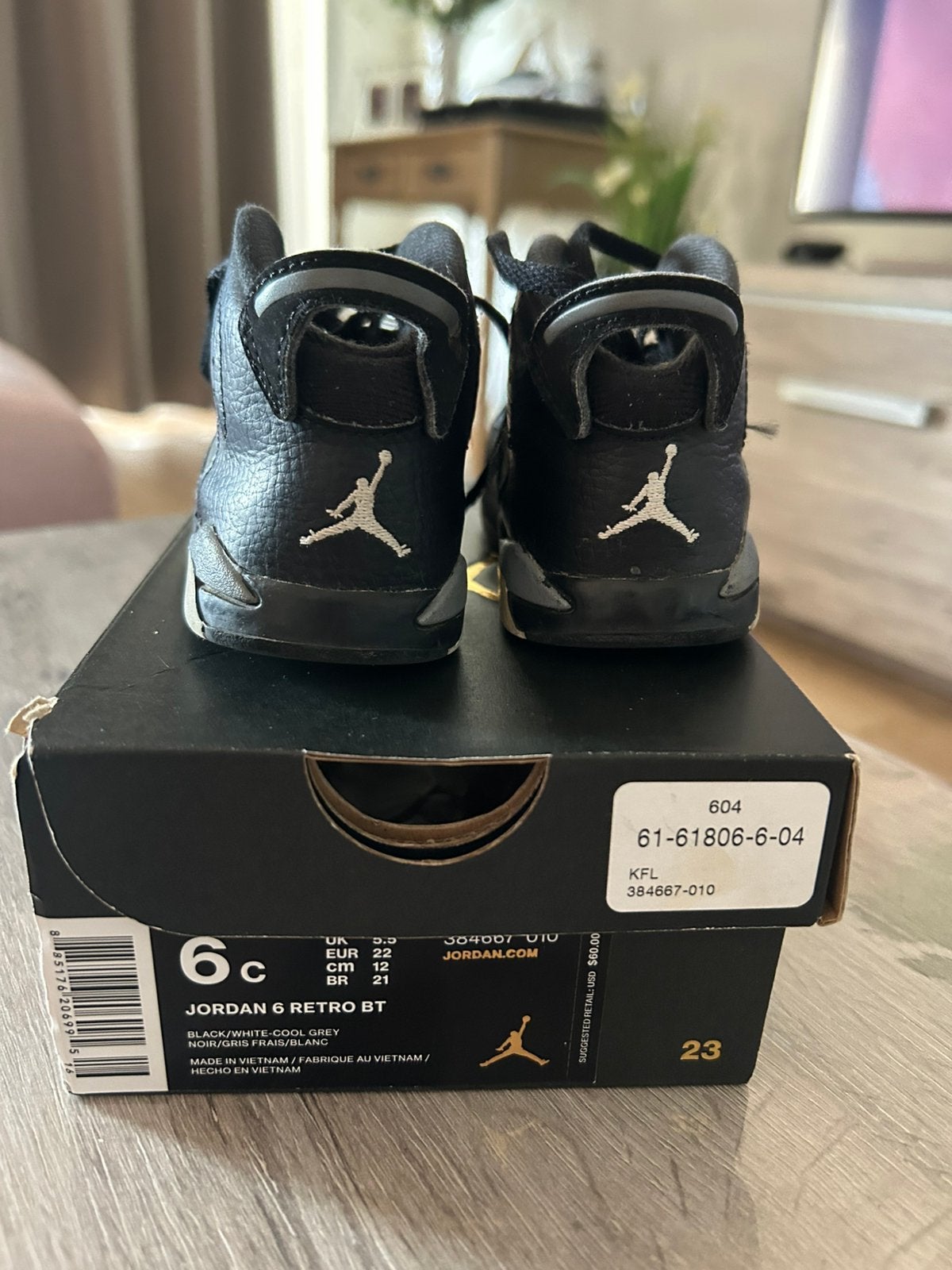 Jordan baby sneakers, Kinderen en Baby's, Babykleding | Schoentjes en Sokjes, Ophalen of Verzenden, Gebruikt, Jongetje, Schoentjes