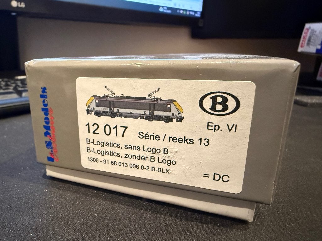 LS Models 12017 SNCB Série 13 1306 B-Logistics H0, Neuf, Analogique, Courant continu, Locomotive