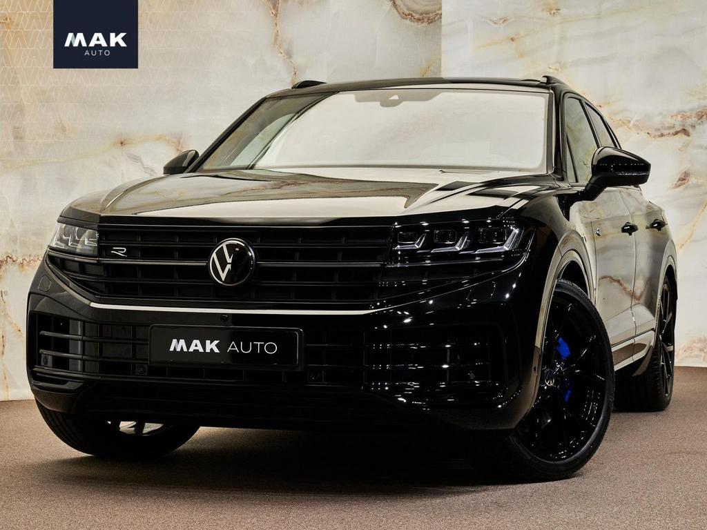 Volkswagen Touareg R V6 eHybrid 4Motion Final Edition, pano,, Auto's, Automaat, 14 kWh, Zwart, Zwart