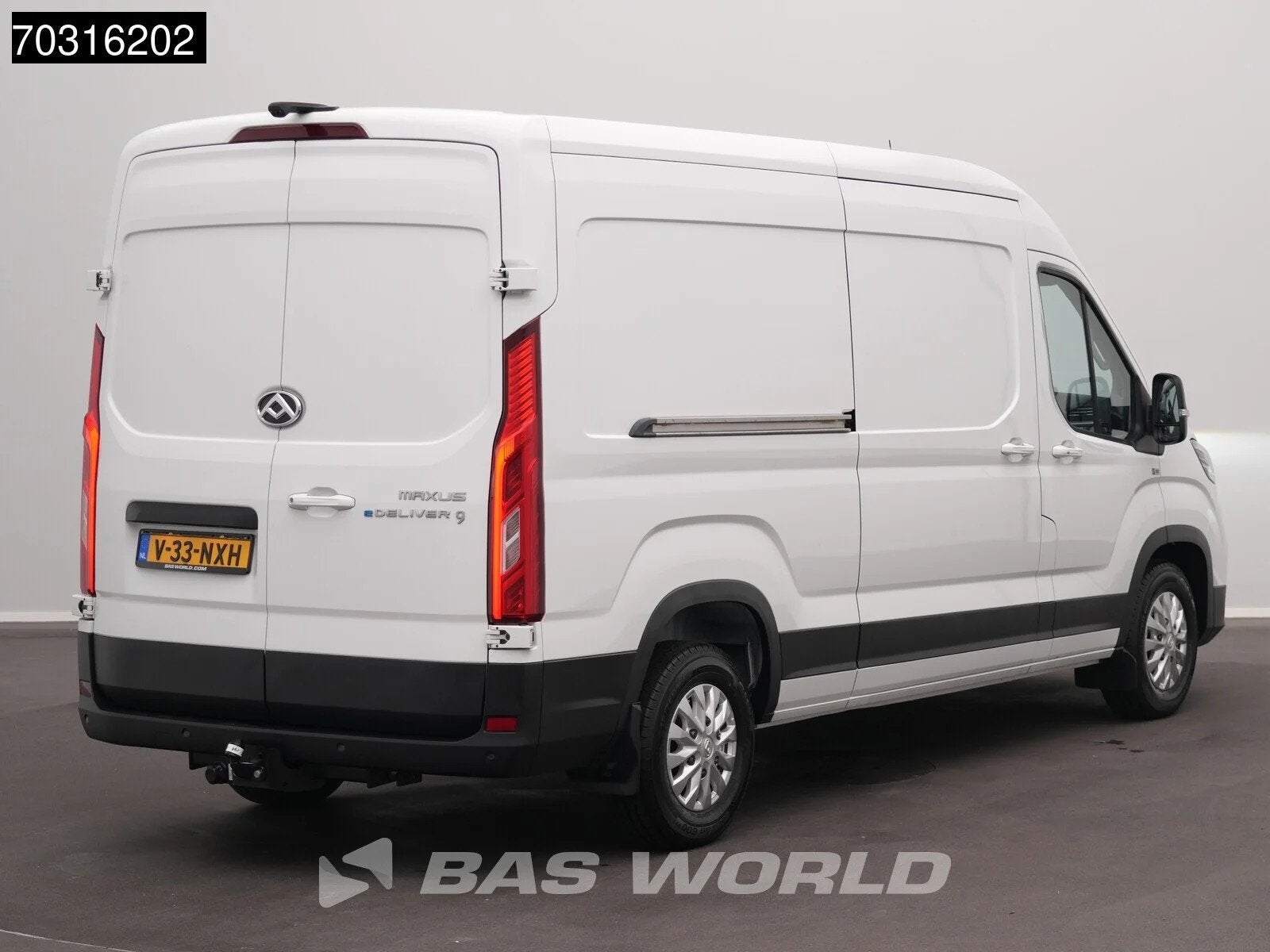 Maxus eDeliver 9 Elektrisch 72kWh 288km WLTP Stad 204PK Snel, Neuf, Achat, Entreprise, 3 places