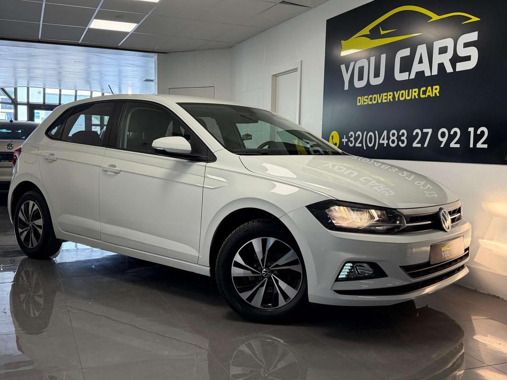 Volkswagen Polo 1.0i Comfortline 1 jaar garantie, Gebruikt, Wit, Bedrijf, 5 deurs