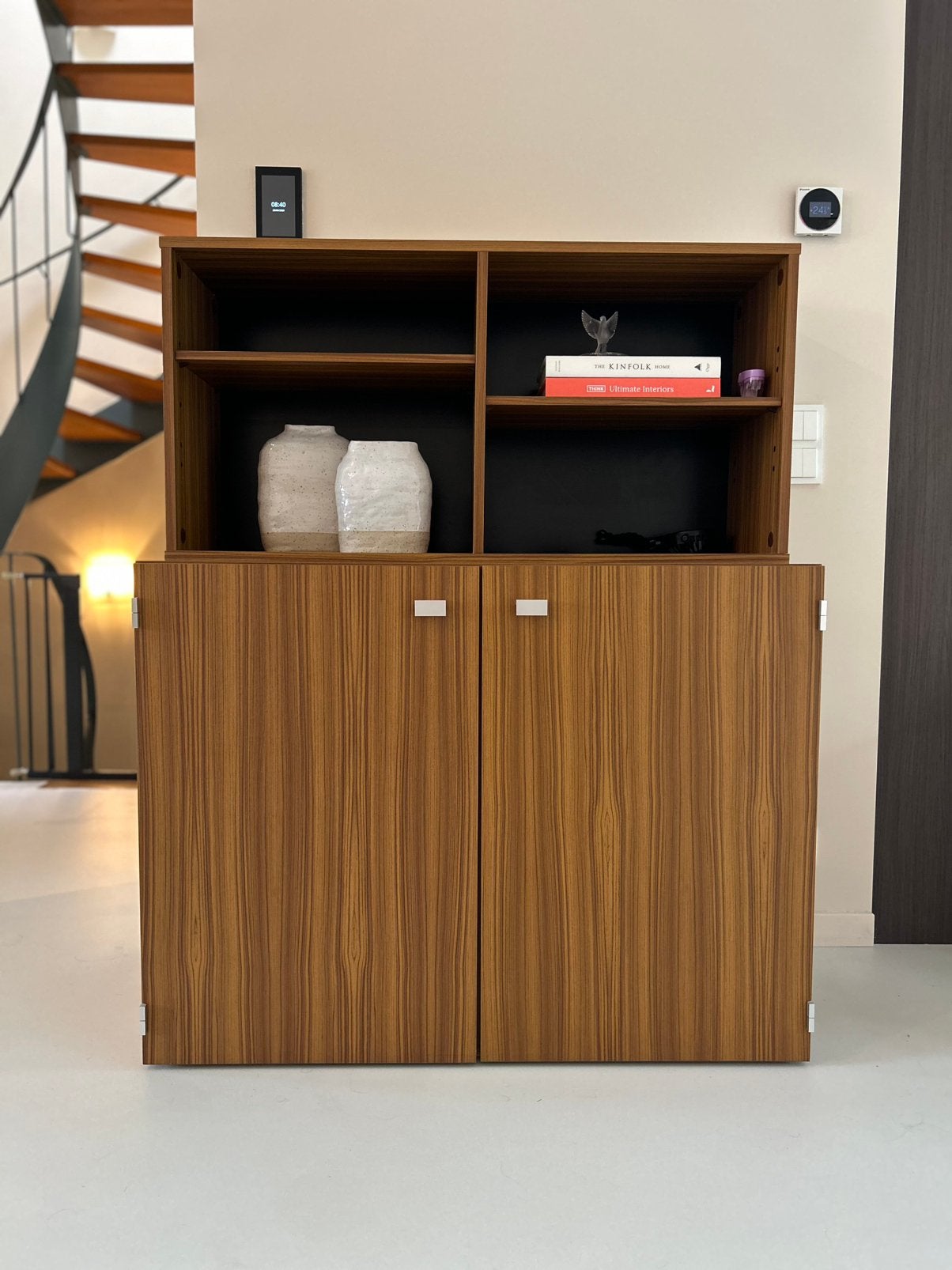 Prachtig houten dressoir van Meurop, Ophalen, 100 tot 150 cm, Zo goed als nieuw, Mid-century