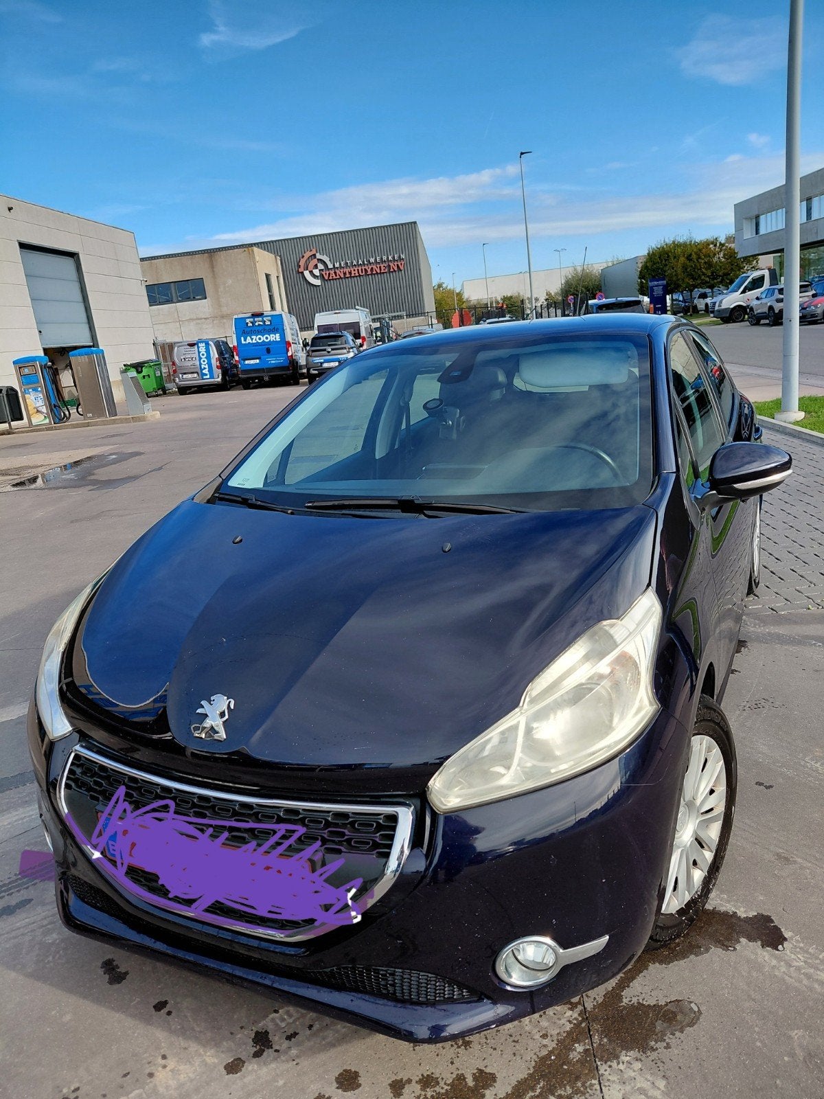 PEUGEOT 208, Auto's, Voorwielaandrijving, Euro 5, Stof, Zwart