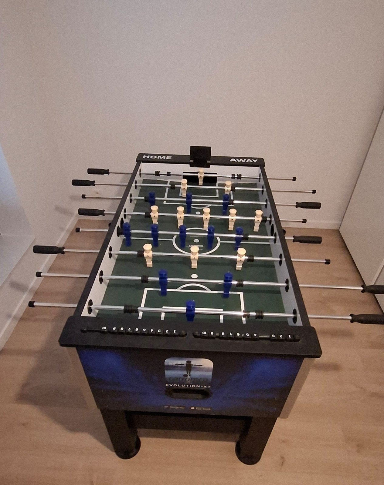 Carromco evolution-XT kickertafel - zo goed als nieuw, Ophalen, Zo goed als nieuw