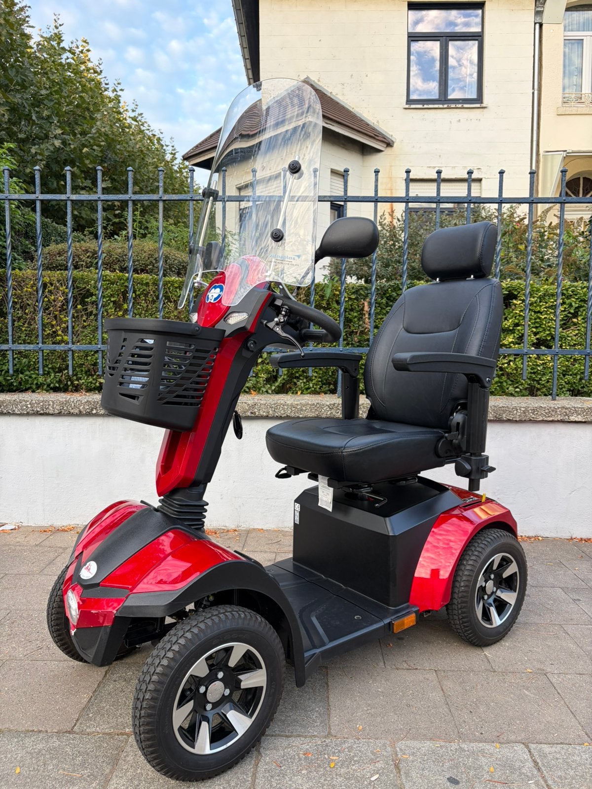 Scootmobiel Vermeiren Mercurius 4D - elektrische scooter, Ophalen of Verzenden, Inklapbaar, Zo goed als nieuw, Elektrische rolstoel
