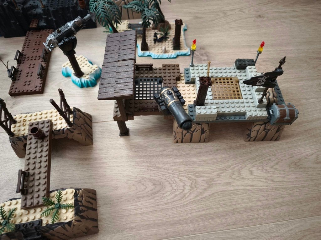 Pirates of the Caribbean speelset, Kinderen en Baby's, Ophalen, Zo goed als nieuw