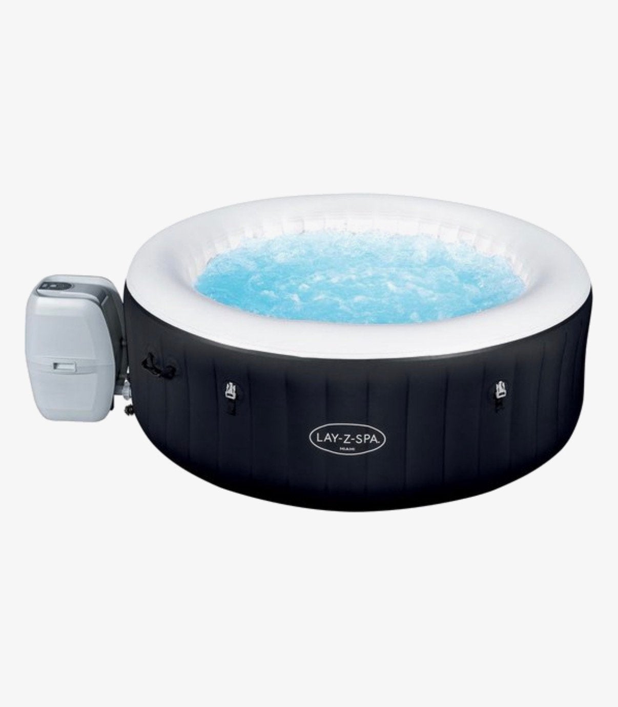 Jacuzzi te koop, Ophalen, Zo goed als nieuw, Afdekzeil, Opblaasbaar