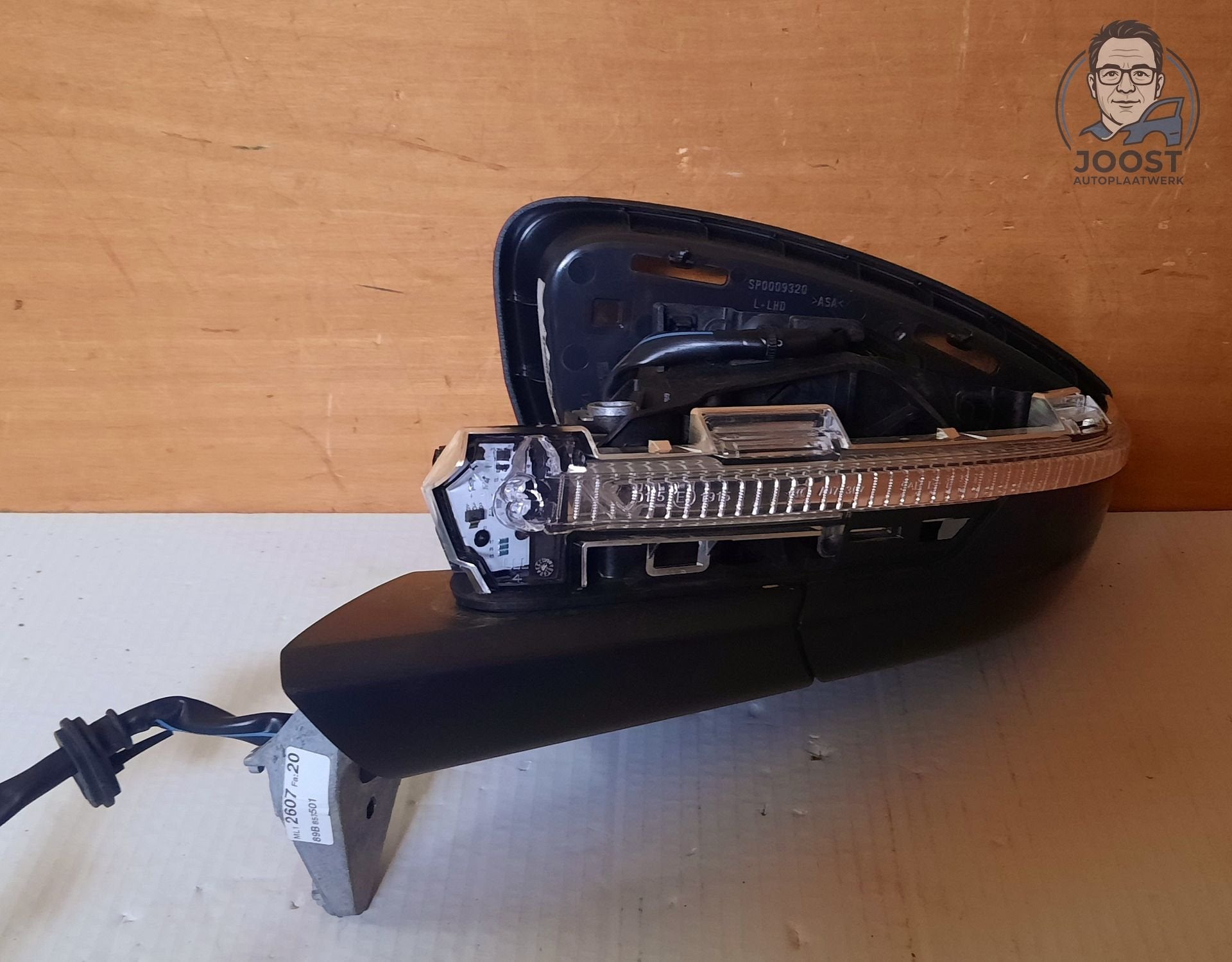 Buitenspiegel Audi Q4 Sportback E-Tron 14 pins 89B857501, Gebruikt, -, -, -