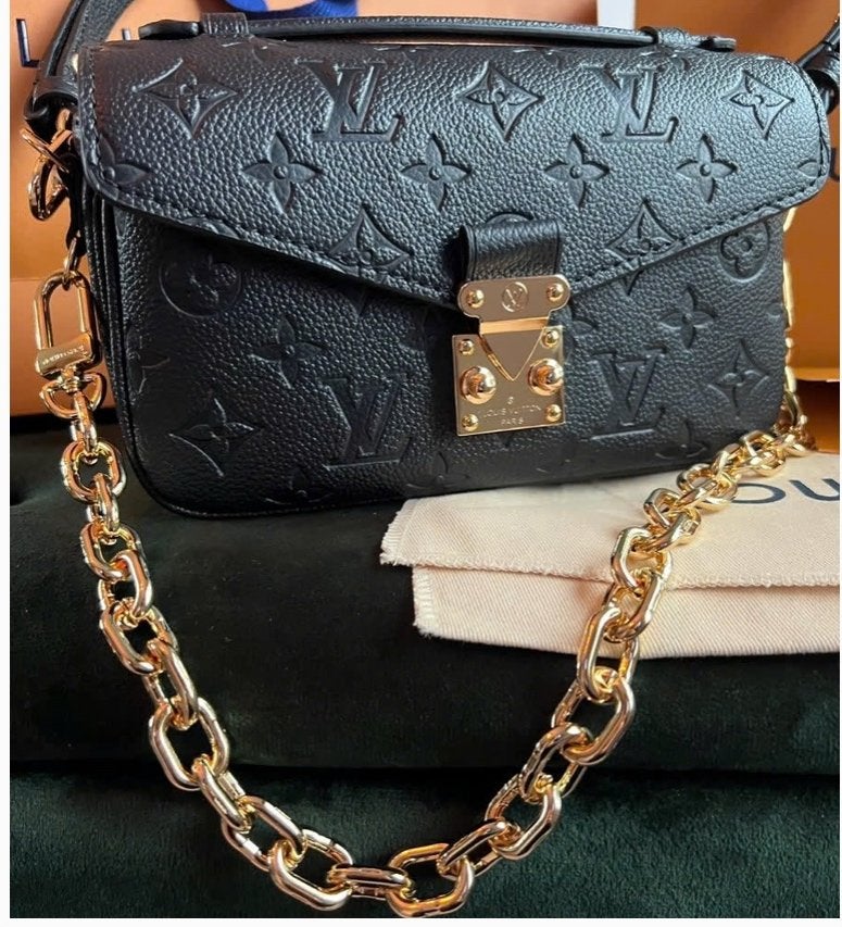 Louis Vuitton Handtas schoudertas pochette metis east west, Ophalen of Verzenden, Nieuw, Zwart, Handtas