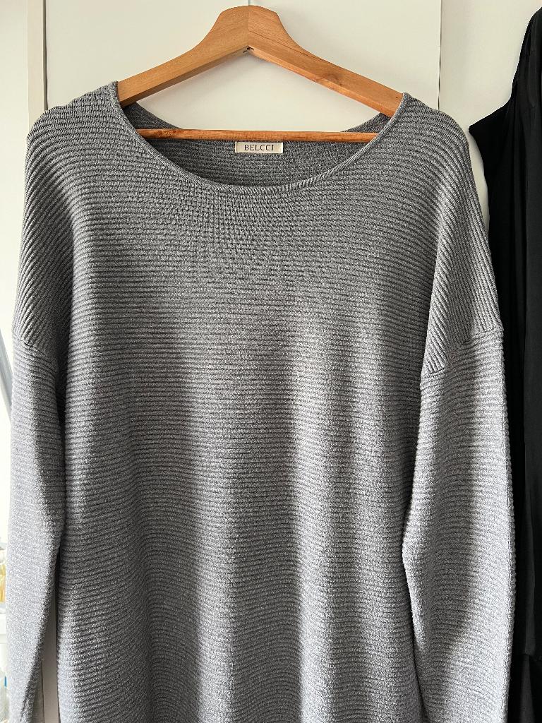 Pulls, Kleding | Dames, Ophalen, Zo goed als nieuw, Maat 42/44 (L), Grijs