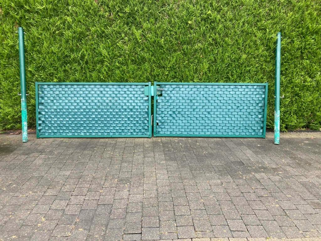 Tuinpoort, Tuin en Terras, Tuinpoorten, Ophalen, Gebruikt, Aluminium, Minder dan 100 cm