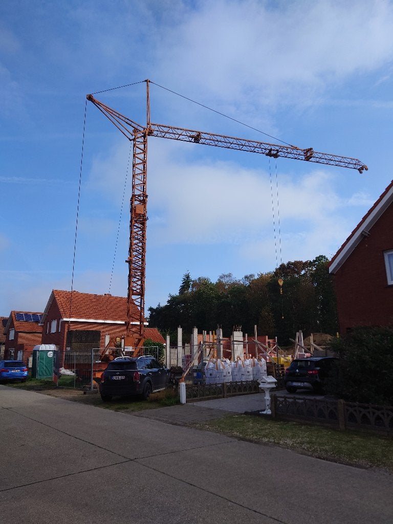 bouwkraan Arcomet VK20, Enlèvement, Grue