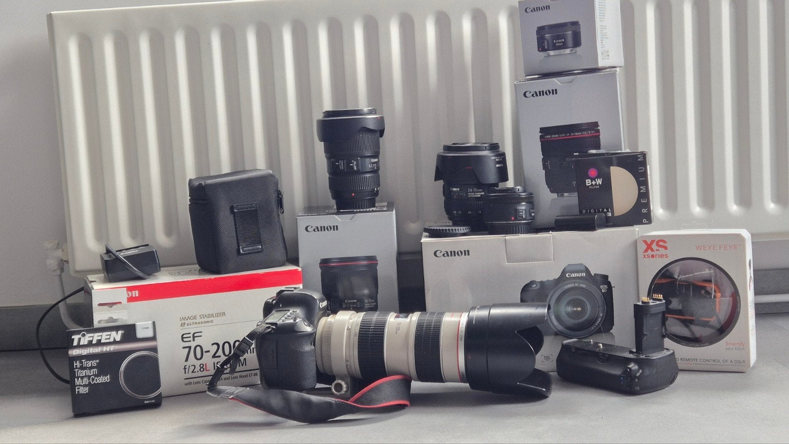 Canon 6D + lenzen, Ophalen, Gebruikt, Spiegelreflex, Canon
