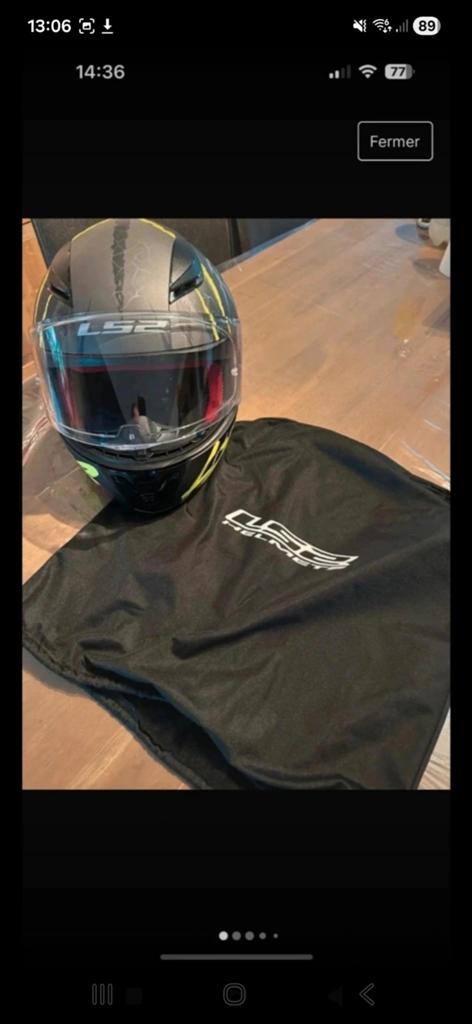Casque de karting ls2 xl, Enlèvement, XL