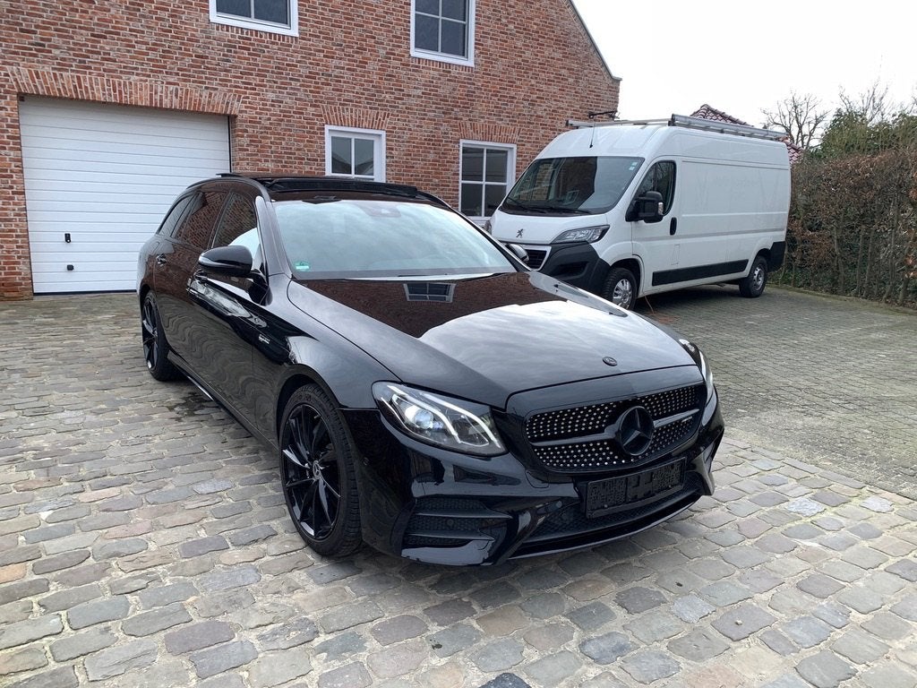Mercedes-Benz E 43 amg t 4matic, Automaat, Zwart, Leder, Bedrijf