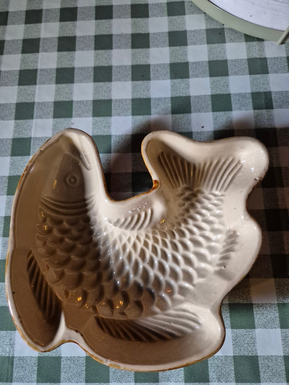 oude bakvorm vis, Antiek en Kunst, Ophalen