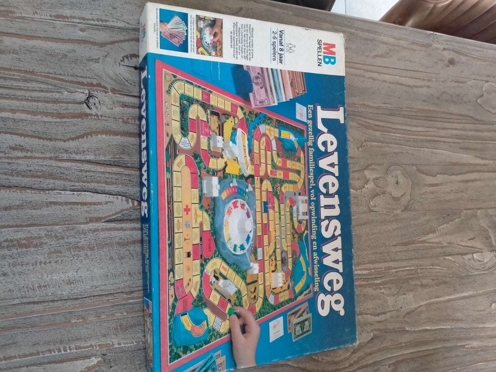 Te koop aangeboden compleet Levensweg spel., Ophalen