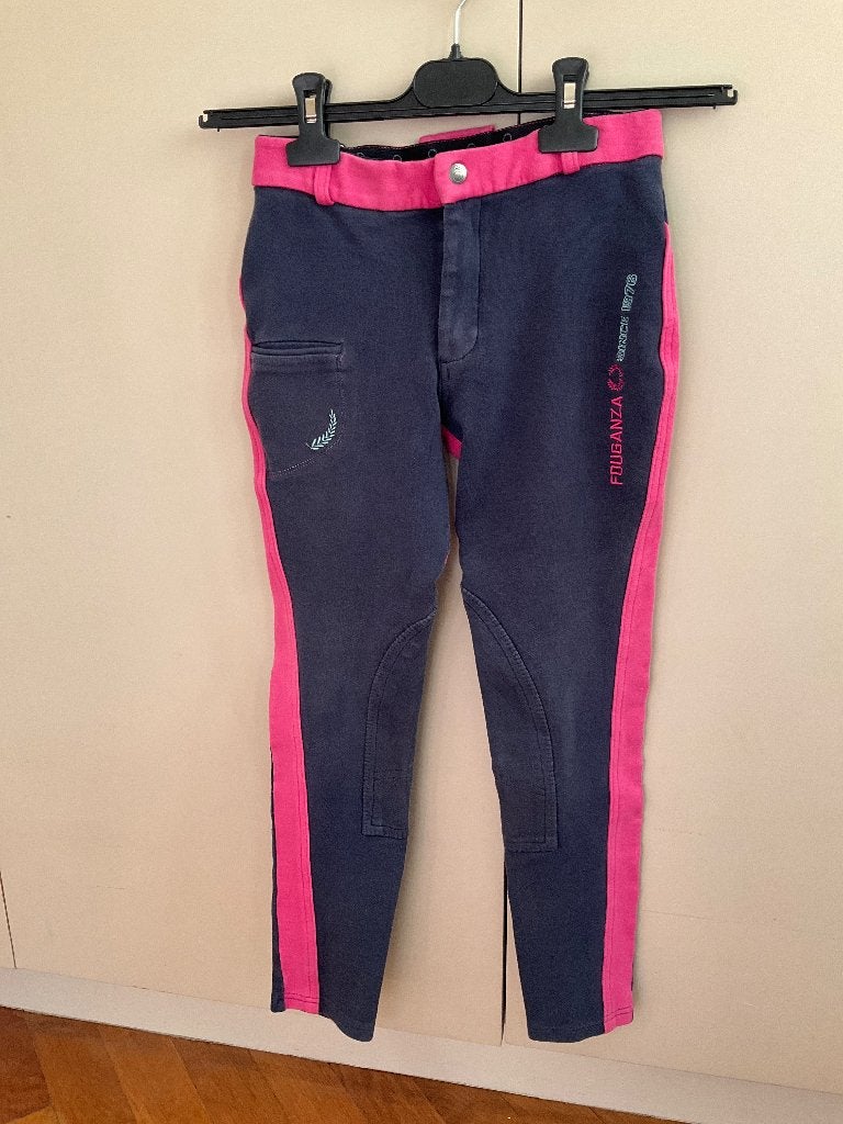 Pantalon équitation 143-152 Decathlon Fouganza, Dieren en Toebehoren, Gebruikt, Kinderen, Fouganza, Ophalen of Verzenden