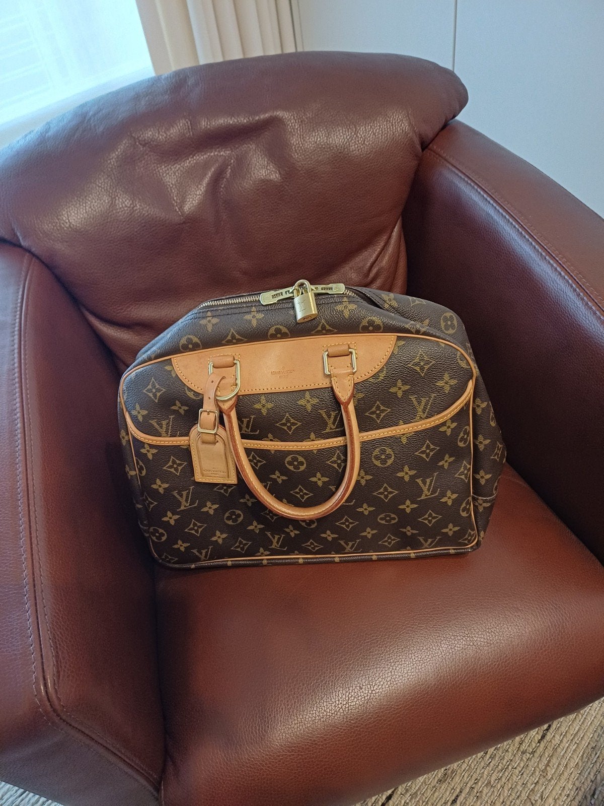 louis vuitton Deauville authentiek!, Ophalen of Verzenden