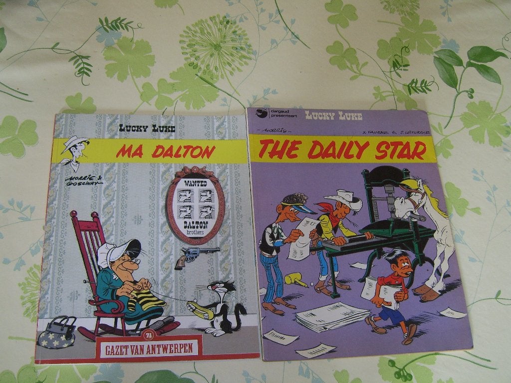 stripverhalen van Lucky Luke, Plusieurs BD, Enlèvement ou Envoi, Comme neuf, Morris & Goscinny,