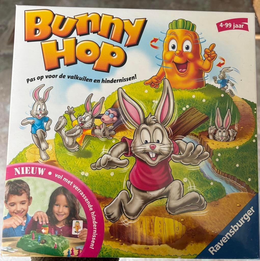 Gezelschapsspel Bunnyhop Ravensburger, Hobby en Vrije tijd, Gezelschapsspellen | Bordspellen, Ophalen, Nieuw