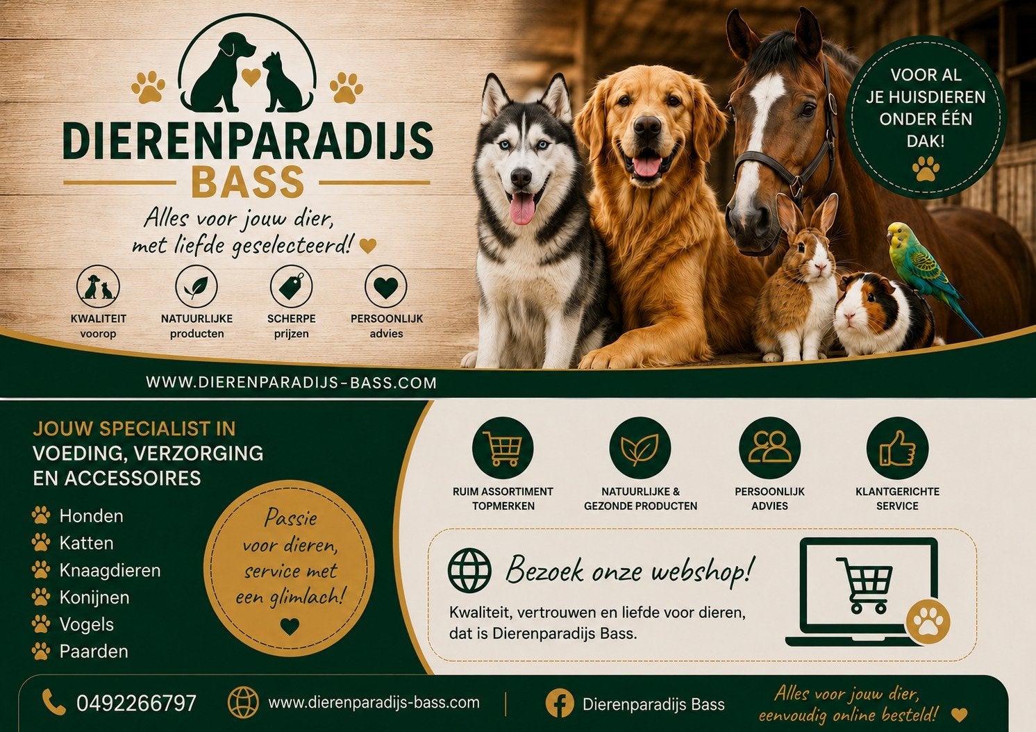 Dierenparadijs bass, Divers, Divers Autre, Enlèvement ou Envoi