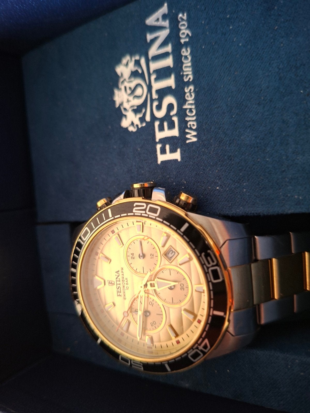 Montre pour homme Festina, Montre-bracelet, Autres marques, Enlèvement ou Envoi, Acier