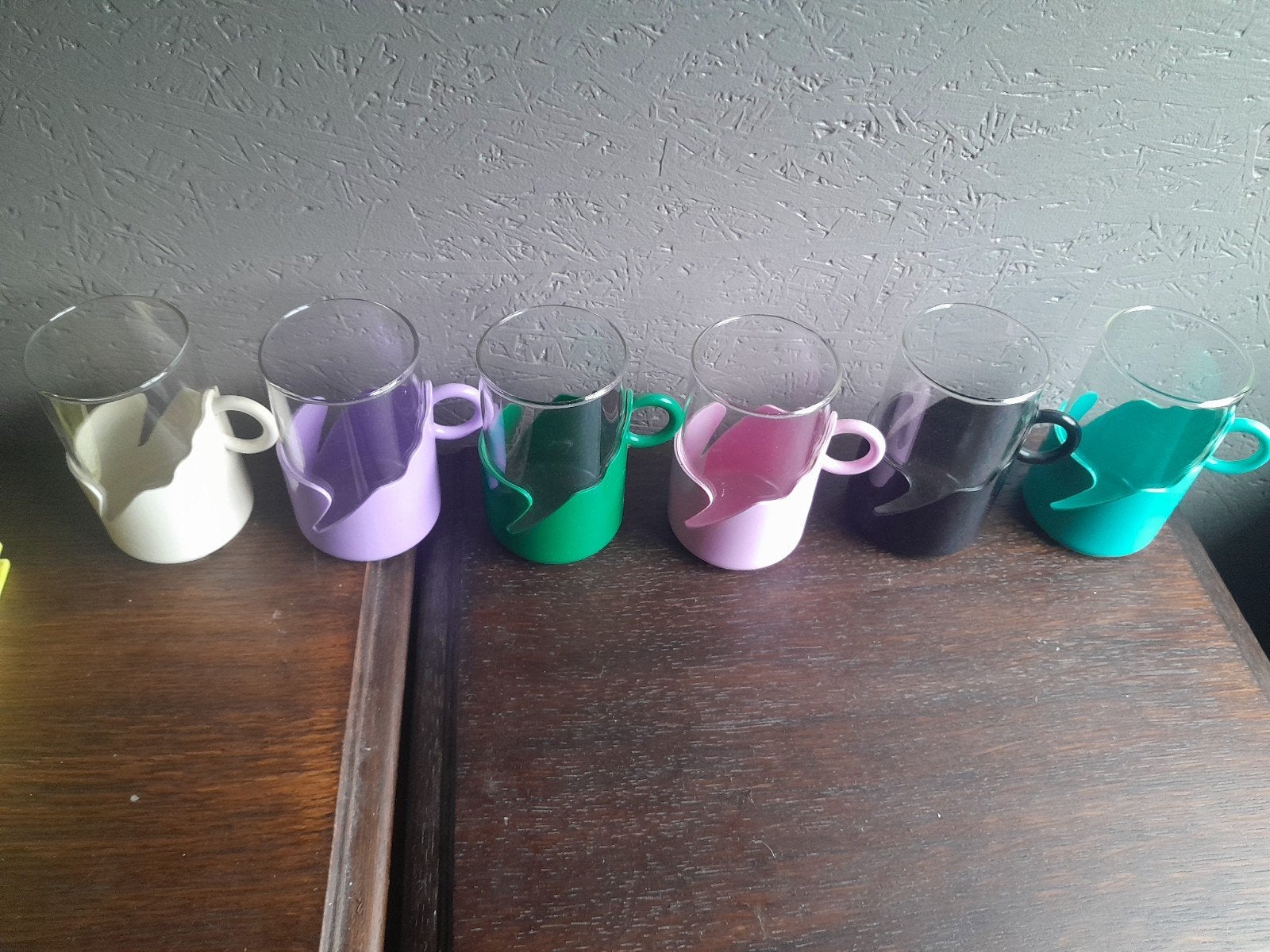 retro tasjes of kopjes, Ophalen