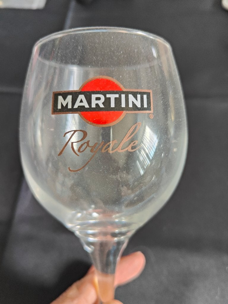 Martini royale glas, Verzamelen, Ophalen of Verzenden, Zo goed als nieuw, Overige typen