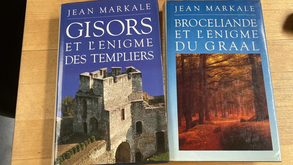 Lot de 2 livres sur les Templiers de Jean Markale, Boeken, Geschiedenis | Wereld, Ophalen of Verzenden