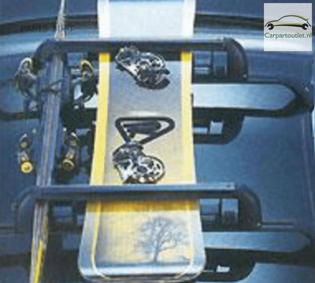 Retro Skidragers Thule 4 ski's of 2 snowboards dakdrager Peu, -, -, Nieuw, Ophalen of Verzenden