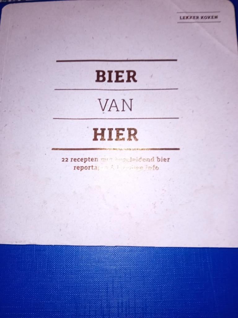 boek bier van hier, Boeken, Ophalen of Verzenden, Zo goed als nieuw, Colruyt, Europa