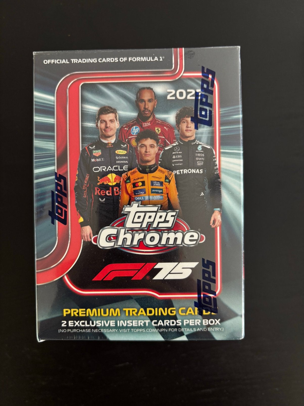 Topps Chrome Formula 1 - 2025 - Blaster Box, Hobby en Vrije tijd, Verzamelkaartspellen | Yu-gi-Oh!, Ophalen of Verzenden, Zo goed als nieuw