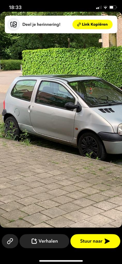 Twningo zutomaat met 150000 pas gekeurd moet vandaag weg, Particulier, Euro 4, 3 deurs, Te koop