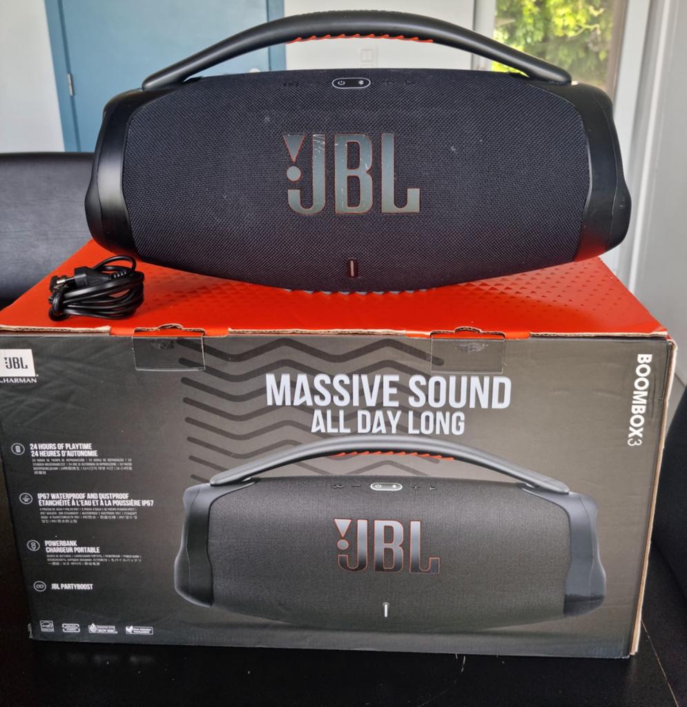 JBL Boombox 3, TV, Hi-fi & Vidéo, Enceintes, JBL, Enlèvement