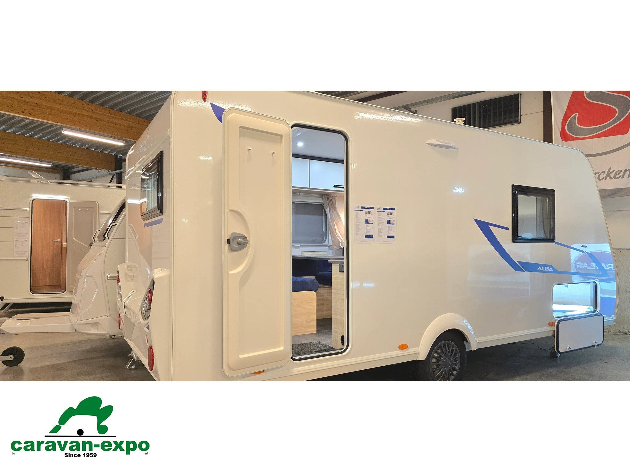 CARAVELAIR ALBA 460 2026, Caravans en Kamperen, Caravans, Bedrijf, 750 - 1000 kg, 5 tot 6 meter, Caravelair