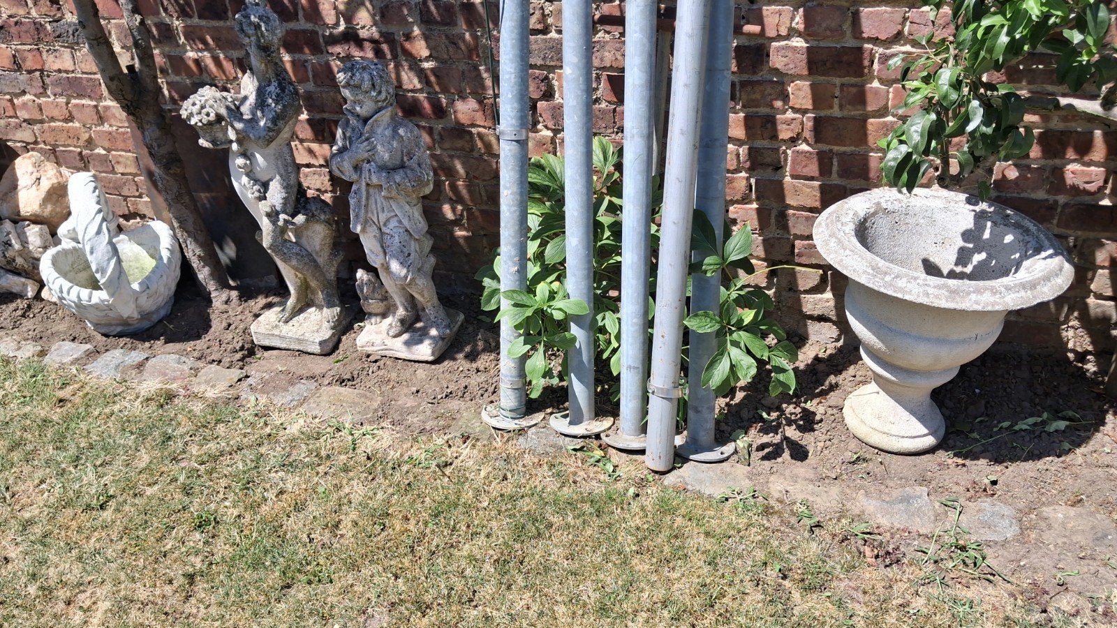 Sculptures de jardin, jardinières. Décoration de jardin., Enlèvement