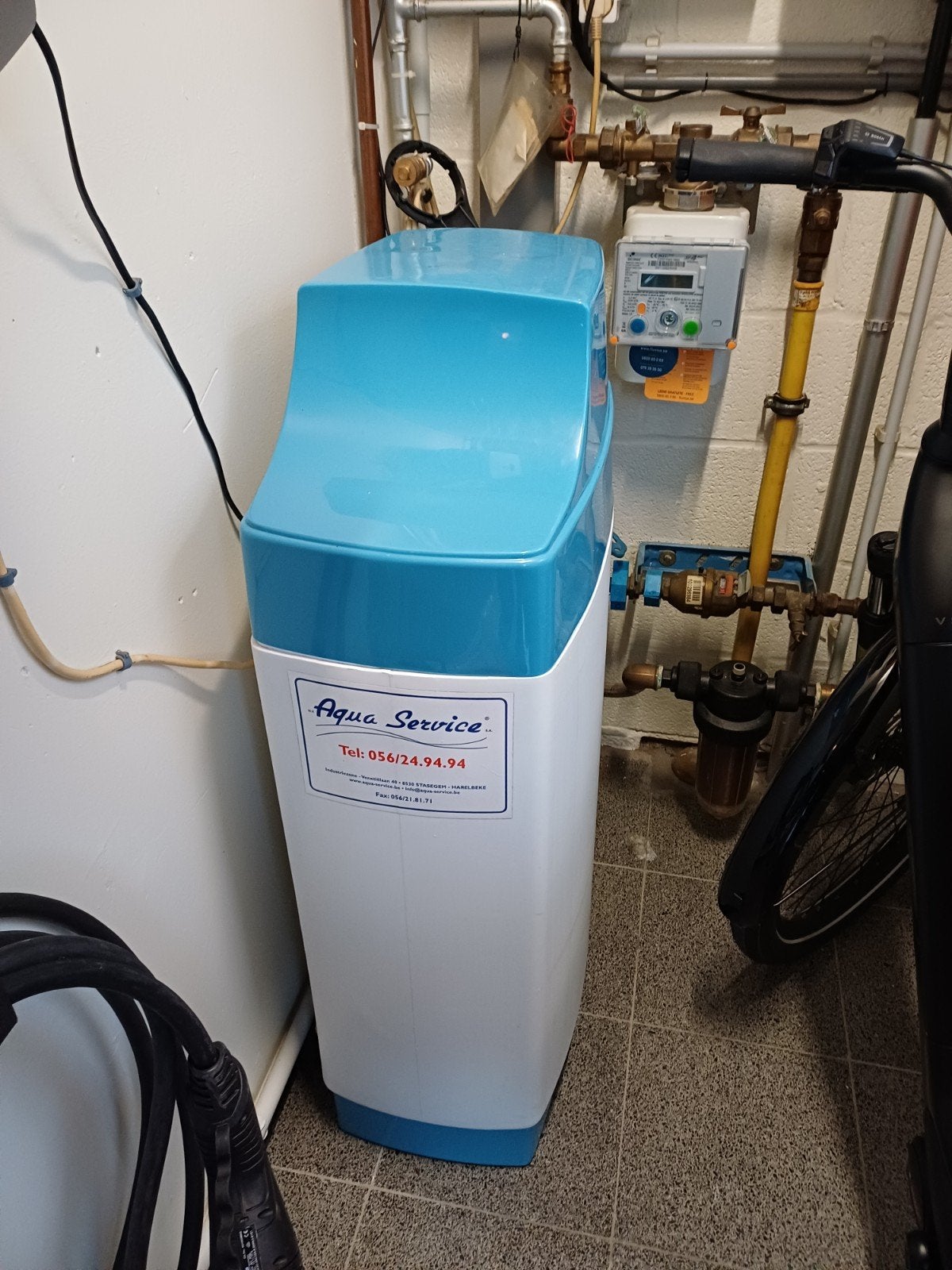 waterverzachter, Elektronische apparatuur, Ophalen, Gebruikt, Waterontharder met zout