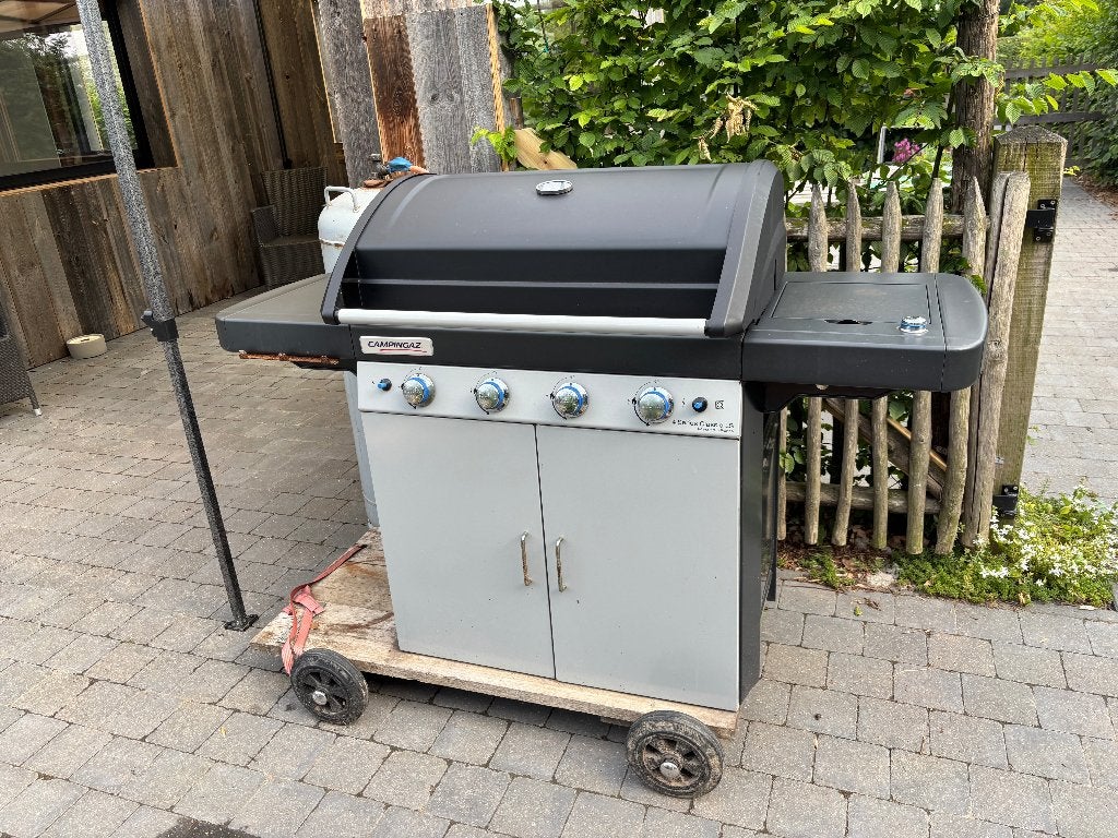 BBQ campingaz met 5 branders, Ophalen, Gebruikt, Campingaz