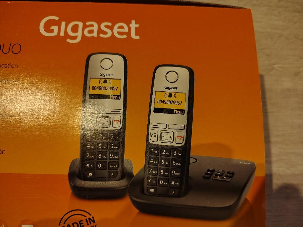 Téléphone d'intérieur sans fil, Enlèvement ou Envoi, Utilisé, 2 combinés