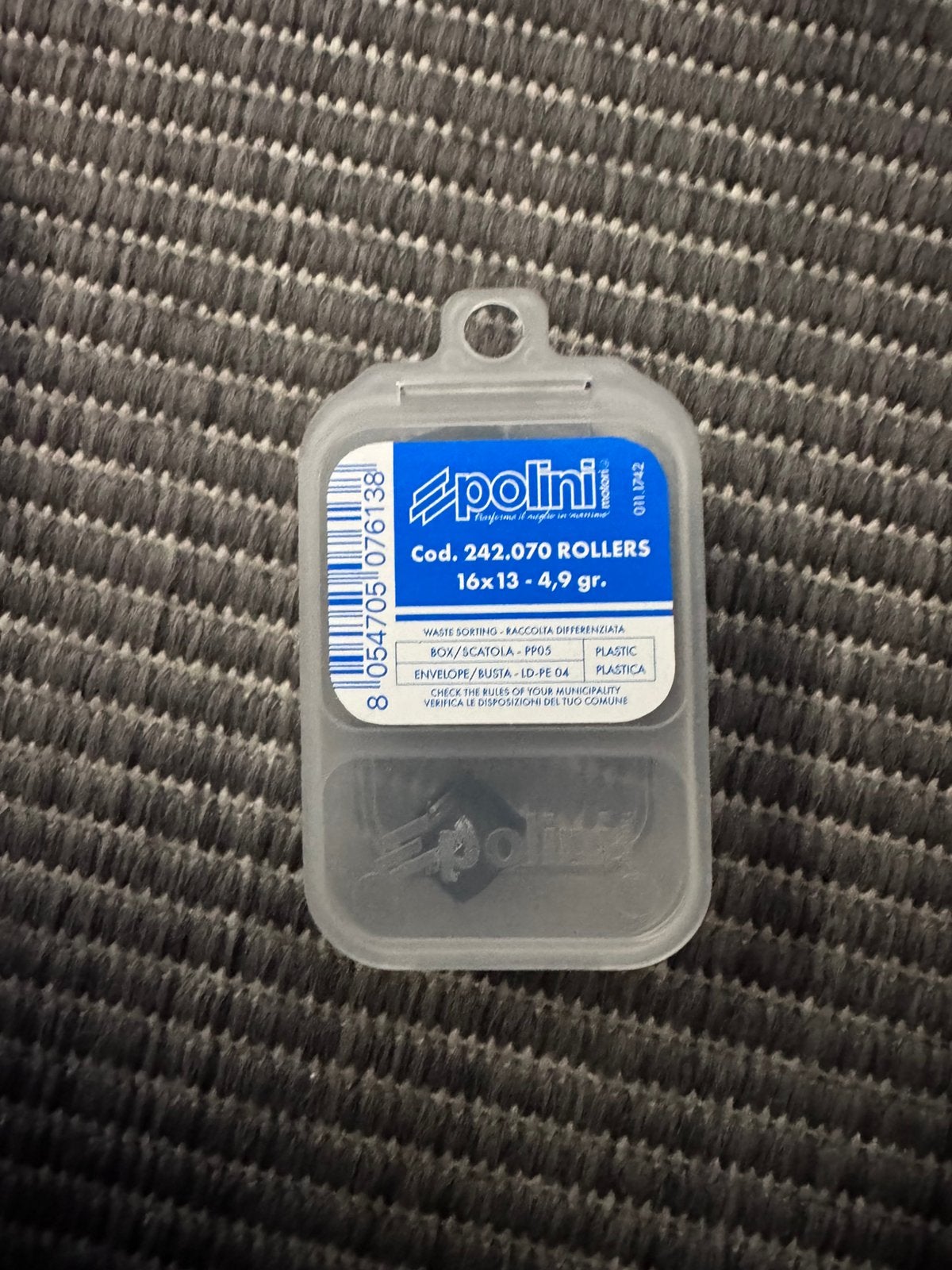 Polini rollen 4.9, Ophalen