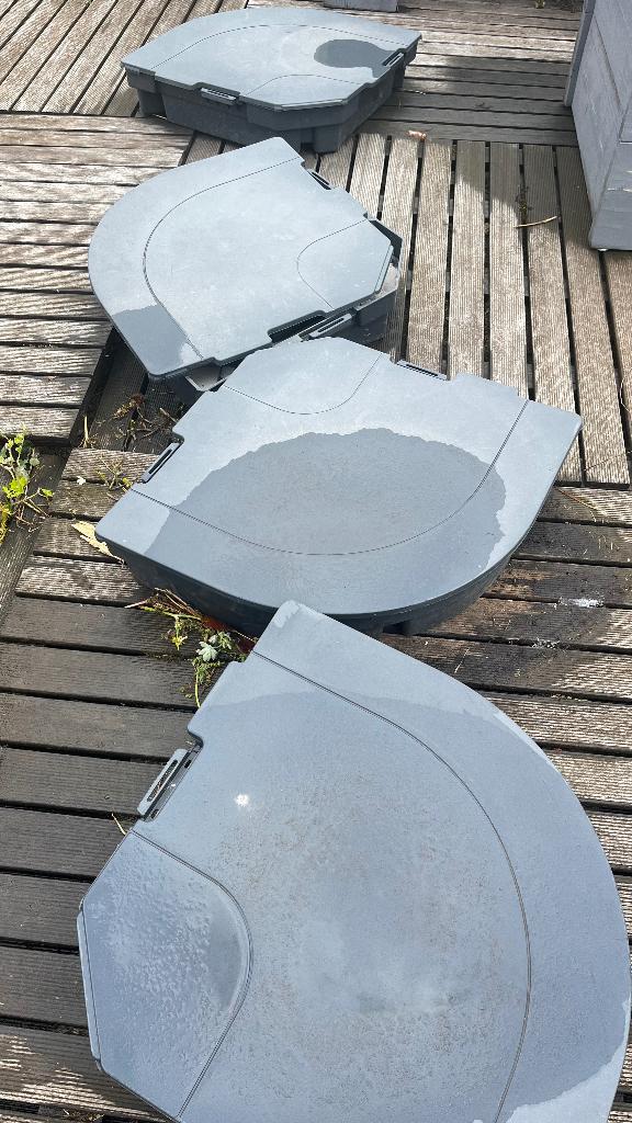 Parasolvoet GRATIS, Ophalen, Gebruikt